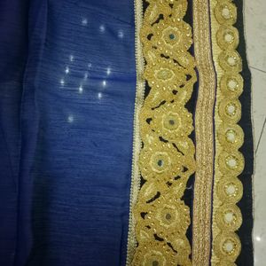 Double Colour Heavy Saree