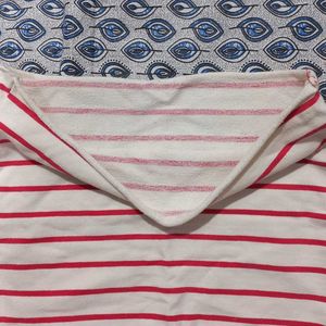 Zara Dupe Red Stripes Tube Top 🎀💗