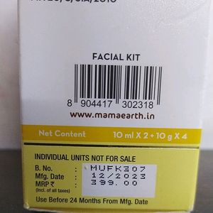 mama earth Ubtan Facial Kit