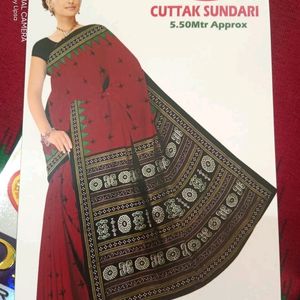 Sambalpuri Print Cotton Saree