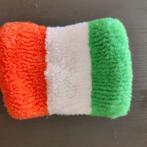 Independence Day Indian Flag Stole And Wrist Band