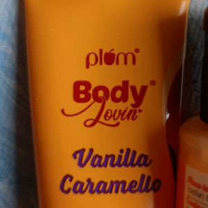 (Sealed) Plum BodyLovin Caramel Combo