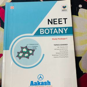 AAKASH botany Neet Book