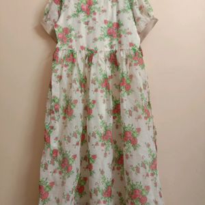 Floral Print Anarkali