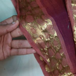 Pure Gadwal Silk Zari Woven Saree