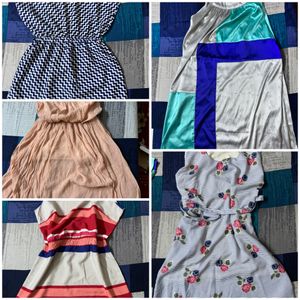 🔥 5 Dresses Combo- Offer🔥