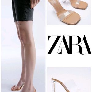 Zara Transparent Heels