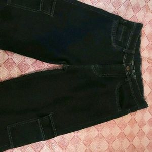 Charcoal Cargo Jeans🔥( Offer Is For Now )