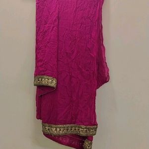 Magenta Colour Full Suit Se With Dupatta