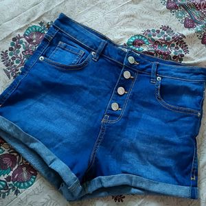 Denim Shorts (High Waisted)