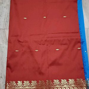 A Good Saree With Small Flaws