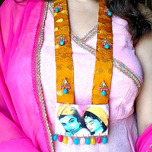 Radhe Krishna Fabric Jewellery.