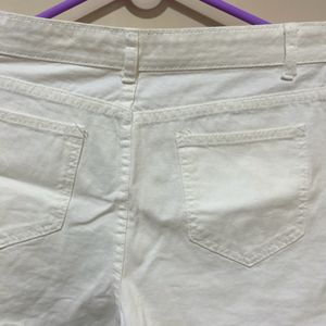 Women White Shorts