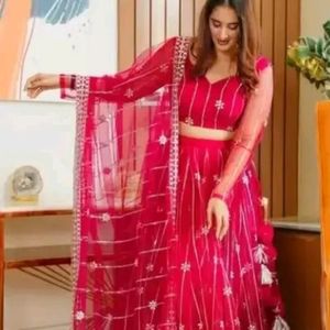 Gorgeous Pink Lehenga Choli