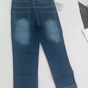 Denim Blue Jeans For Boys (2-3 Years)