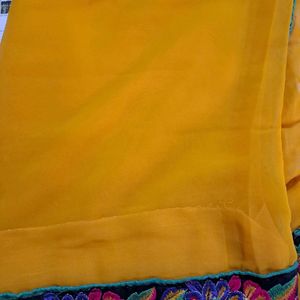 Yellow Saree