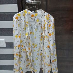 Floral Tshirt Top For Women