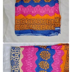 Combo Of 2 Cotton Saree