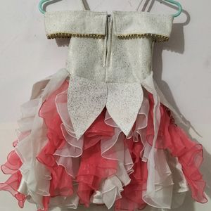 Price Drop!! Kids - Pink White Dress