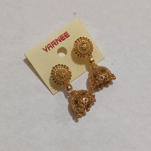 Golden Jhumka For Women's