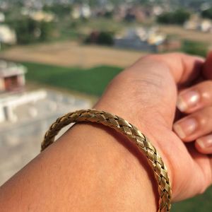 Braided Cuff Bracelet.