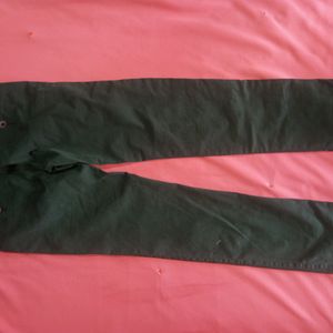 GREEN MEN FORMAL LONG PANTS