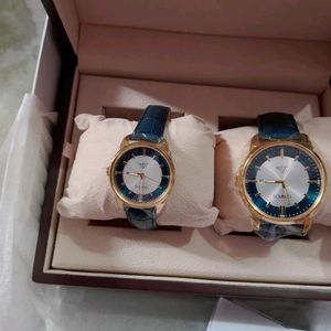 Original Leather Couple Watch