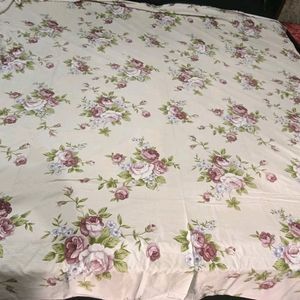 Pure Cotton King Size Bed Sheet