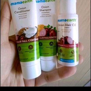 Mamaearth Onion Combo Pack Of 3 New Sealed Product