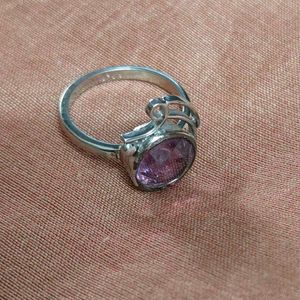 92.5 Amethyst Ring