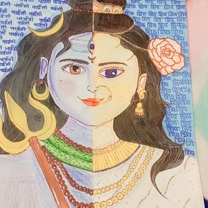 Beautiful ❤️❤️❤️ Art Piece Of Gouri Shankar