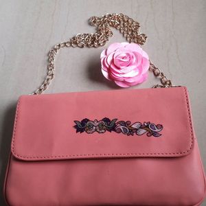 peach color new Clutch.