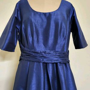 Navy Blue Gown