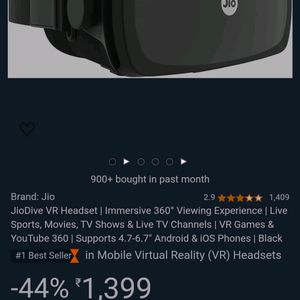 JioDive VR Headset | Immersive 360° Viewing