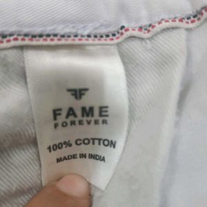 Two Branded Cotton Formal Pants..