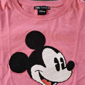 Zara Disney CROP TOP