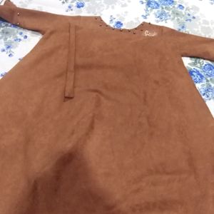 Imported Velvet Brown Gown