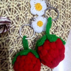 Strawberry Keychain 🍓