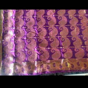 Violet Saree