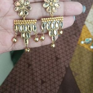 Handmade Kundan Earrings