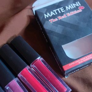 Red Edition Mini Liquid Lipsticks