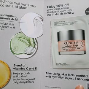 Clinique Moisture Surge || Advanced Night Repair