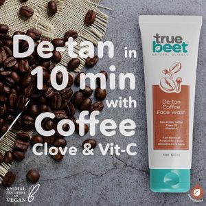 True Beet De Tan Coffee Face Wash