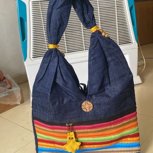 New Denim Jhola Style Bag