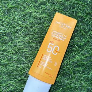 combo of sunscreen and serum