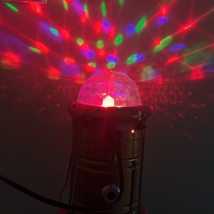 Beautiful lamp With Torch And Disco Light