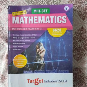 Target Triumph MHT CET books