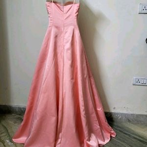 Peach Gown