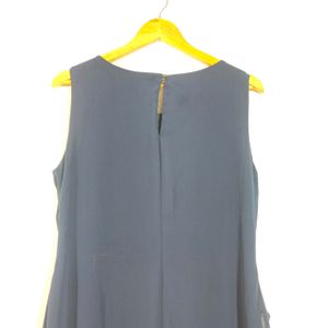 Georgette blue Dress(Women)