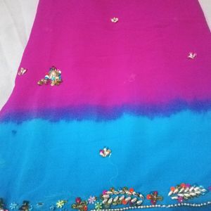 Unstitched Lehenga Choli And Dupatta